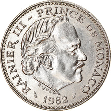 Coin, Monaco, Rainier III, 5 Francs, 1982, EF(40-45), Copper-nickel, KM:150