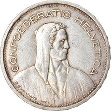Coin, Switzerland, 5 Francs, 1953, Bern, EF(40-45), Silver, KM:40