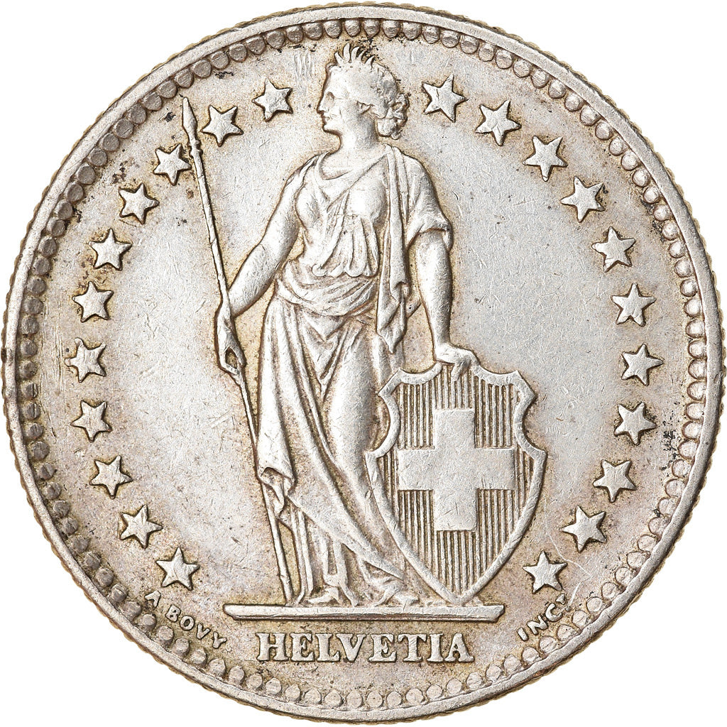 Moneta, Svizzera, 2 Francs, 1961, Bern, BB, Argento, KM:21