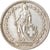 Moeda, Suíça, 2 Francs, 1961, Bern, EF(40-45), Prata, KM:21
