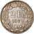 Moeda, Suíça, 2 Francs, 1961, Bern, EF(40-45), Prata, KM:21