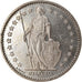 Coin, Switzerland, 1/2 Franc, 1982, Bern, Proof / BE, EF(40-45), Copper-nickel