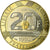 Moneta, Francia, 20 Francs, 1992, SPL, Tri-metallico, KM:E146, Gadoury:871