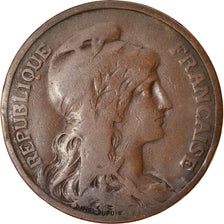 Moneta, Francja, Dupuis, 10 Centimes, 1898, Paris, VF(20-25), Bronze, KM:843