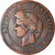 Moneta, Francja, Cérès, 10 Centimes, 1890, Paris, VF(20-25), Bronze, KM:815.1