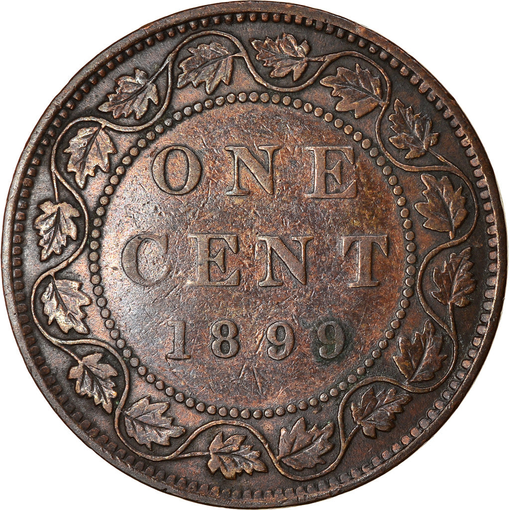 Coin, Canada, Victoria, Cent, 1899, Royal Canadian Mint, Ottawa, EF(40-45)