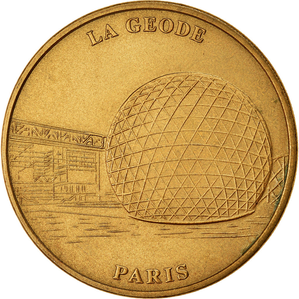 Frankrijk, Token, Paris - La Géode n° 2, MDP, ZF, Cupro-nickel Aluminium