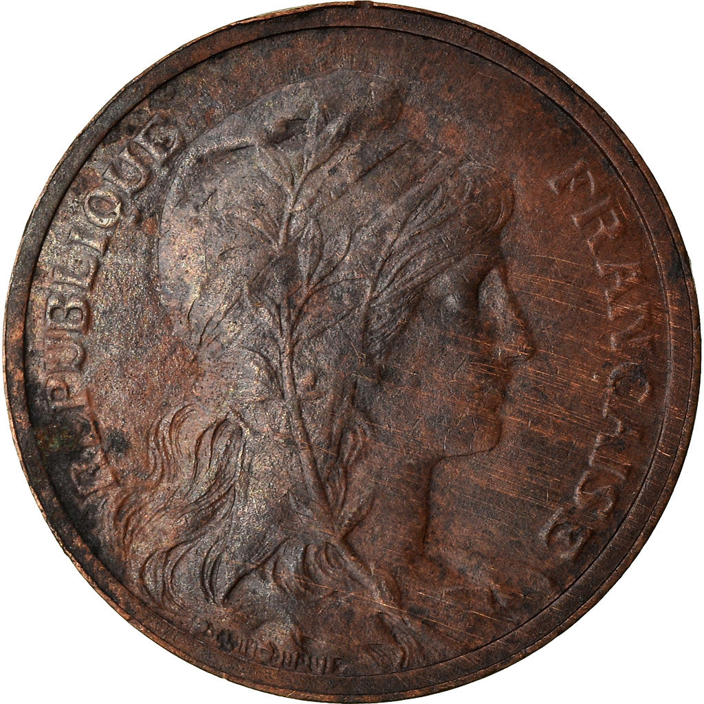 Münze, Frankreich, Dupuis, Centime, 1908, Paris, SS, Bronze, KM:840, Gadoury:90
