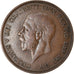 Coin, Great Britain, Penny, 1932, EF(40-45), Bronze