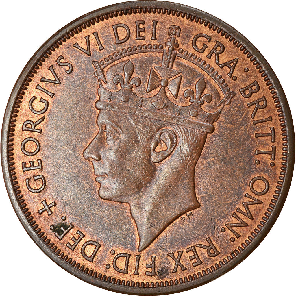 Coin, Jersey, George VI, 1/12 Shilling, 1945, AU(50-53), Bronze, KM:19