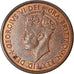 Coin, Jersey, George VI, 1/12 Shilling, 1945, AU(50-53), Bronze, KM:19