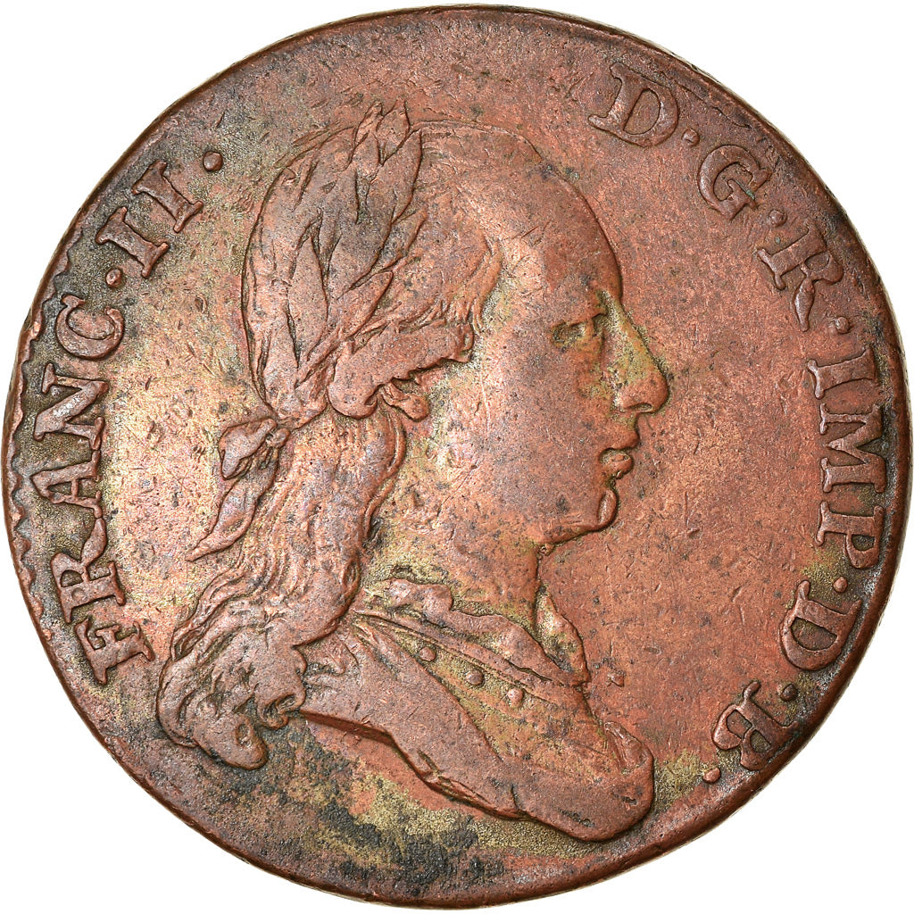 Coin, AUSTRIAN NETHERLANDS, Franz II, 2 Liards, 2 Oorden, 1793, Brussels