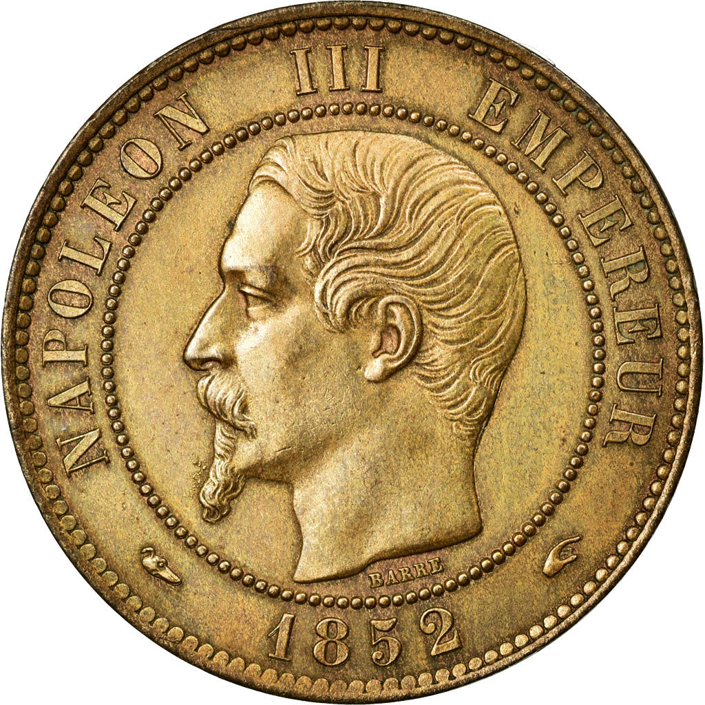 Monnaie, France, Napoleon III, Napoléon III, 10 Centimes, 1852, Paris, TTB+