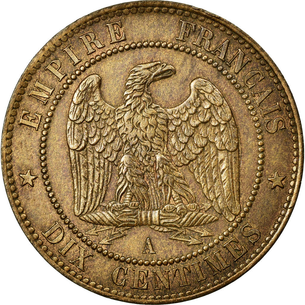 Monnaie, France, Napoleon III, Napoléon III, 10 Centimes, 1852, Paris, TTB+