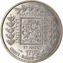 Moneda, Francia, Institut, Franc, 1995, MBC+, Níquel, KM:1133, Gadoury:480