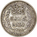 Moneta, Tunisia, Ahmad Pasha Bey, 10 Francs, 1939, Paris, EF(40-45), Srebro