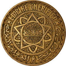Münze, Marokko, Mohammed V, 5 Francs, AH 1365/1946, Paris, SS, Aluminum-Bronze