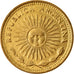 Coin, Argentina, 10 Pesos, 1977, EF(40-45), Aluminum-Bronze, KM:72