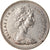Moeda, Baamas, Elizabeth II, 25 Cents, 1966, Franklin Mint, EF(40-45), Níquel