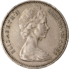 Coin, Bahamas, Elizabeth II, 5 Cents, 1969, EF(40-45), Copper-nickel, KM:3