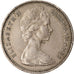 Coin, Bahamas, Elizabeth II, 5 Cents, 1969, EF(40-45), Copper-nickel, KM:3
