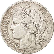 Coin, France, Cérès, 2 Francs, 1881, Paris, EF(40-45), Silver, KM:817.1