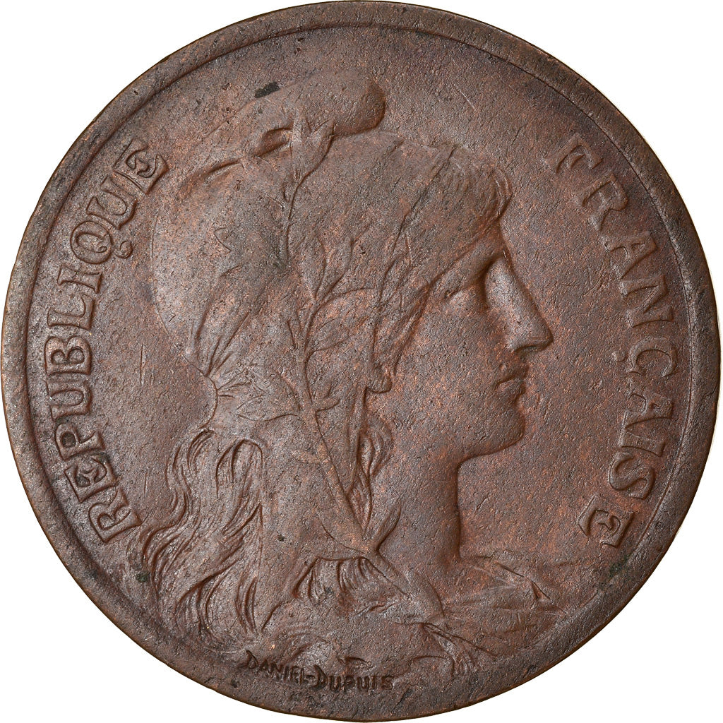 Münze, Frankreich, Dupuis, 10 Centimes, 1920, Paris, SS, Bronze, KM:843