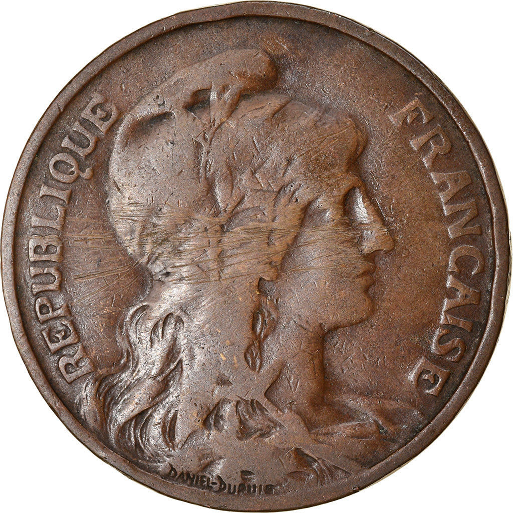 Coin, France, Dupuis, 10 Centimes, 1901, Paris, VF(20-25), Bronze, KM:843