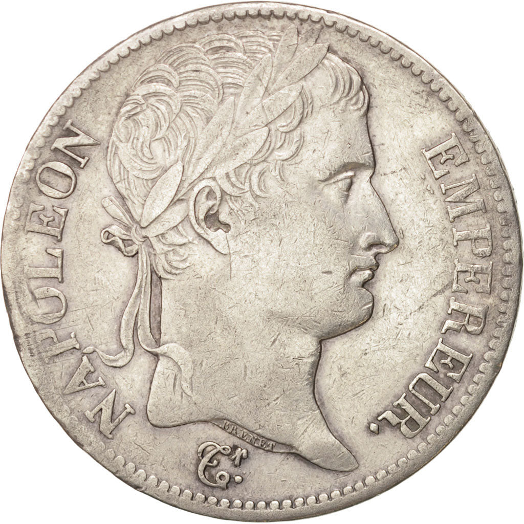 France, Napoléon I, 5 Francs, 1813, Paris,EF(40-45),Silver,KM:694.1,Gadoury 584