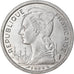 Coin, French Somaliland, 2 Francs, 1965, Paris, AU(50-53), Aluminum, KM:9