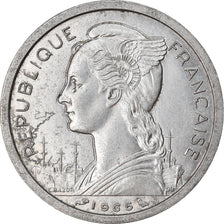 Monnaie, Côte française des Somalis, 2 Francs, 1965, Paris, TTB, Aluminium