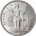 Coin, New Caledonia, 2 Francs, 1971, Paris, AU(50-53), Aluminum, KM:9