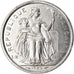 Moneta, Nuova Caledonia, Franc, 1985, Paris, BB+, Alluminio, KM:10