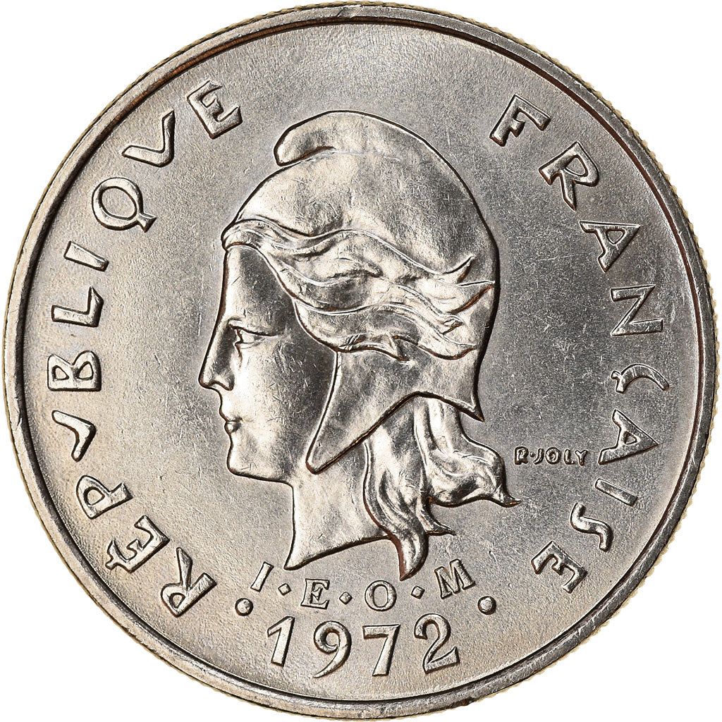 Monnaie, Nouvelle-Calédonie, 10 Francs, 1972, Paris, SUP, Nickel, KM:11