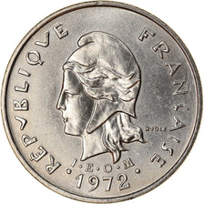 Monnaie, Nouvelle-Calédonie, 10 Francs, 1972, Paris, SUP, Nickel, KM:11