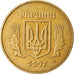 Munten, Oekraïne, 50 Kopiyok, 2007, Kyiv, FR+, Aluminum-Bronze, KM:3.3b
