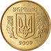 Coin, Ukraine, 50 Kopiyok, 2009, Kyiv, EF(40-45), Aluminum-Bronze, KM:3.3b