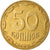 Moneta, Ucraina, 50 Kopiyok, 2010, Kyiv, BB, Alluminio-bronzo, KM:3.3b