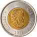 Moeda, Canadá, 2 Dollars, 2016, AU(50-53), Bimetálico, KM:1257