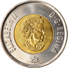 Moeda, Canadá, 2 Dollars, 2017, AU(55-58), Bimetálico, KM:1257