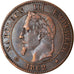 Moeda, França, Napoleon III, Napoléon III, 2 Centimes, 1862, Paris, AU(50-53)