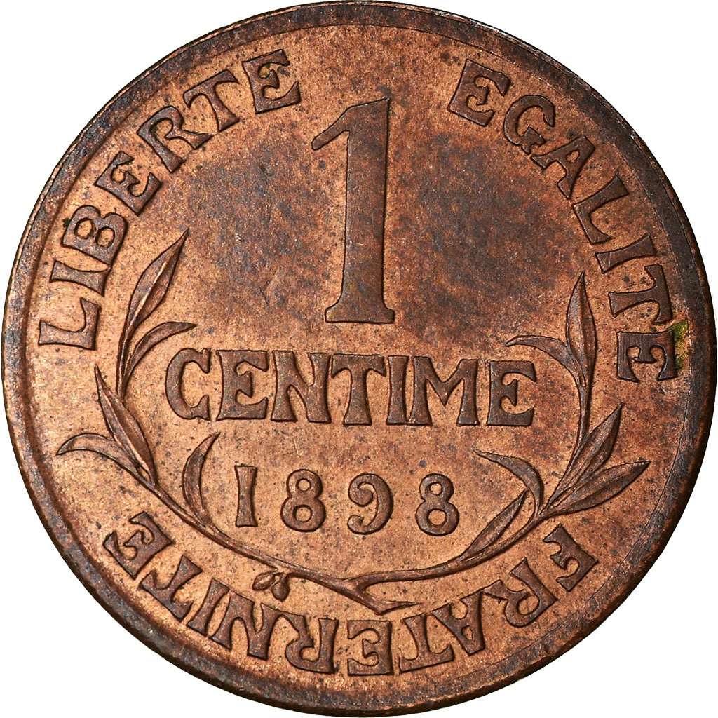 Coin, France, Dupuis, Centime, 1898, Paris, AU(50-53), Bronze, KM:840