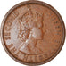 Coin, Mauritius, Elizabeth II, 2 Cents, 1964, EF(40-45), Bronze, KM:32