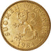 Coin, Finland, 50 Penniä, 1984, EF(40-45), Aluminum-Bronze, KM:48