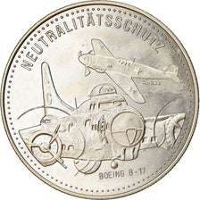 Schweiz, Token, 5 Ecu, Aviation, 1995, SS+, Copper-nickel