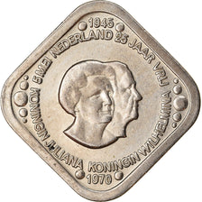 Coin, Netherlands, Beatrix, 5 Cents, 1970, AU(50-53), Copper-Nickel-Zinc, KM:8