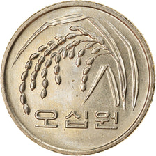 Coin, KOREA-SOUTH, 50 Won, 1994, EF(40-45), Copper-Nickel-Zinc, KM:34