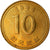 Moneta, KOREA-POŁUDNIOWA, 10 Won, 1994, EF(40-45), Mosiądz, KM:33.1