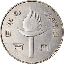 Coin, Japan, Hirohito, 100 Yen, 1972, AU(55-58), Copper-nickel, KM:84