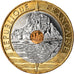 Coin, France, Mont Saint Michel, 20 Francs, 2001, BU, MS(65-70), Tri-Metallic